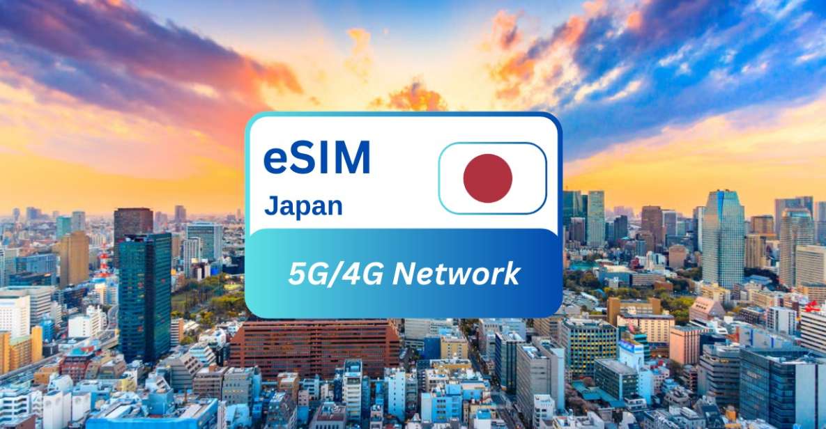 Tokyo: Japan Esim Roaming Data Plan - Participant and Date Selection