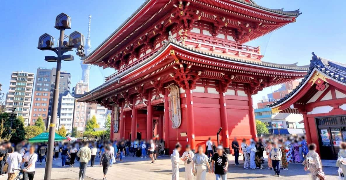 Asakusa Walking Tour: Tokyo, Culinary Delights and Nature - Tour Itinerary