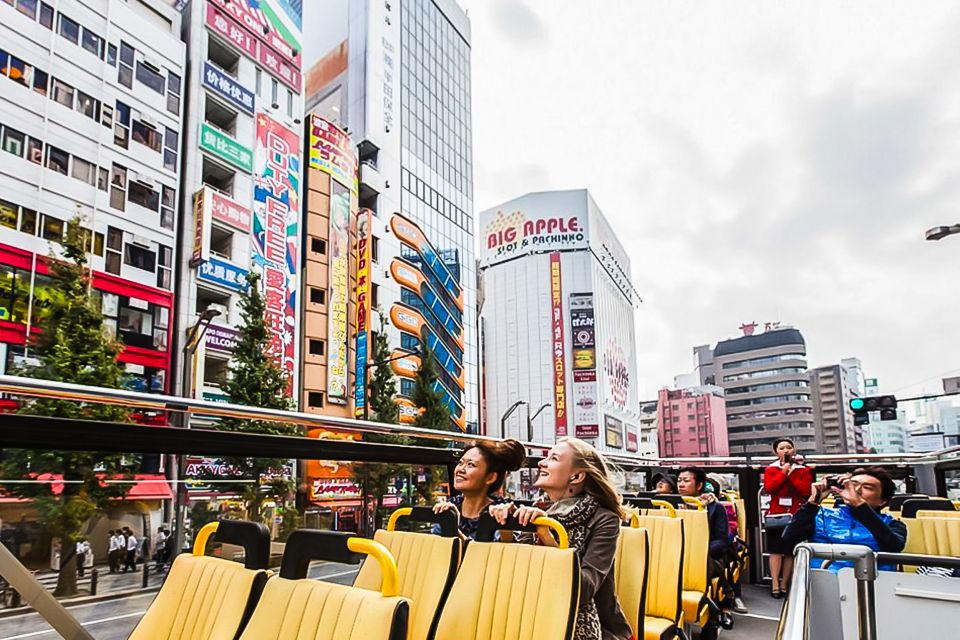 Tokyo: Hop-On Hop-Off Sightseeing Bus Ticket - Tour Highlights