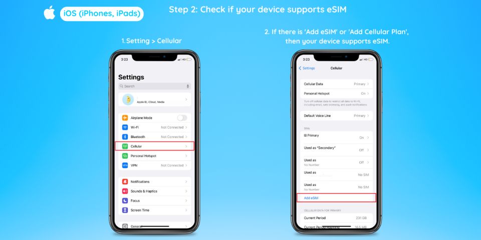 Japan: Esim Roaming Mobile Data Plan - Booking Process