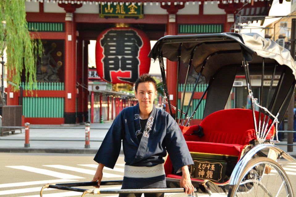 Tokyo: Asakusa Sightseeing Tour by Rickshaw - Booking Information