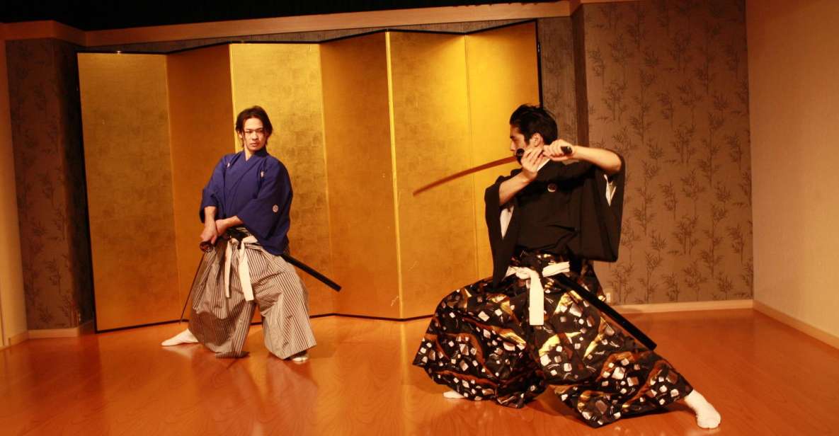 Kyoto: Samurai Kenbu Traditional Sword Dancing Show - Experience Highlights