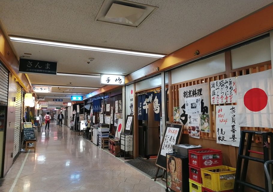 Tokyo: 3-Hour Food Tour of Shinbashi at Night - Experience Description