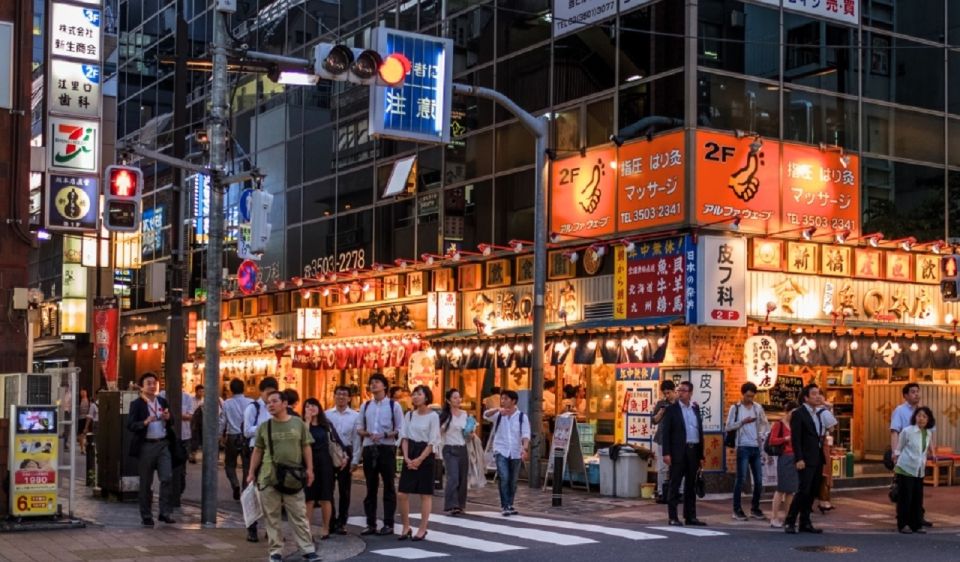 Tokyo: 3-Hour Food Tour of Shinbashi at Night - Important Information